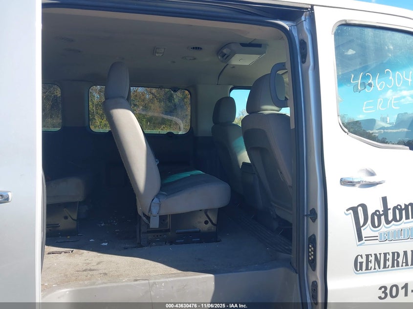 2015 NISSAN NV PASSENGER NV3500 HD SV V8 - 5BZAF0AA4FN852230