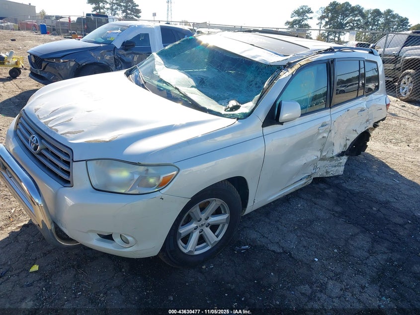 2010 Toyota Highlander Se V6 VIN: 5TDJK3EH1AS039578 Lot: 43630477