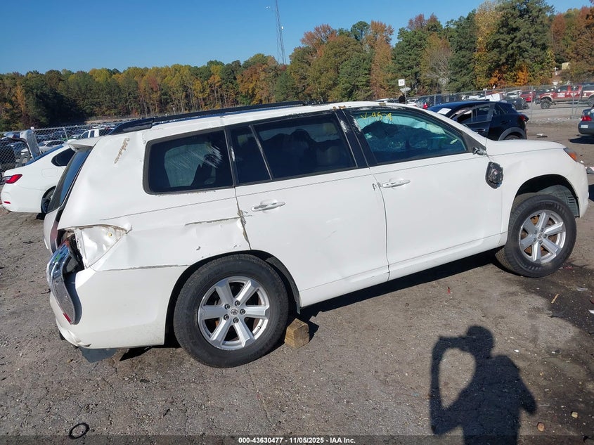 2010 Toyota Highlander Se V6 VIN: 5TDJK3EH1AS039578 Lot: 43630477