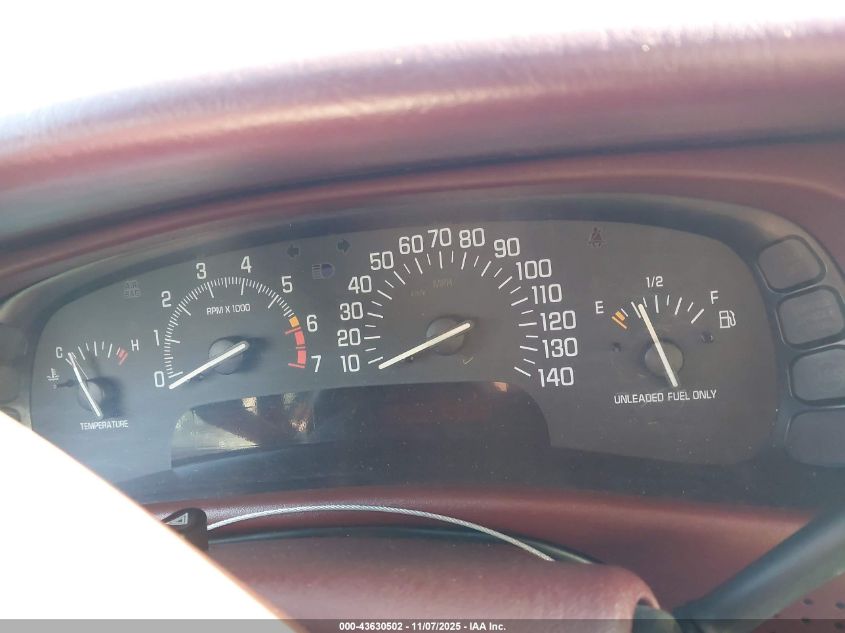 1998 Buick Park Avenue VIN: 1G4CW52KXW4646053 Lot: 43630502