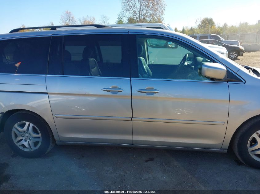 2007 Honda Odyssey Ex-L VIN: 5FNRL387X7B454768 Lot: 43630509