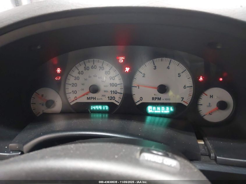 2005 Dodge Grand Caravan Sxt VIN: 2D4GP44L85R280675 Lot: 43630539