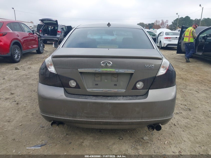 2006 Infiniti M45 Sport VIN: JNKBY01E16M207881 Lot: 43630568