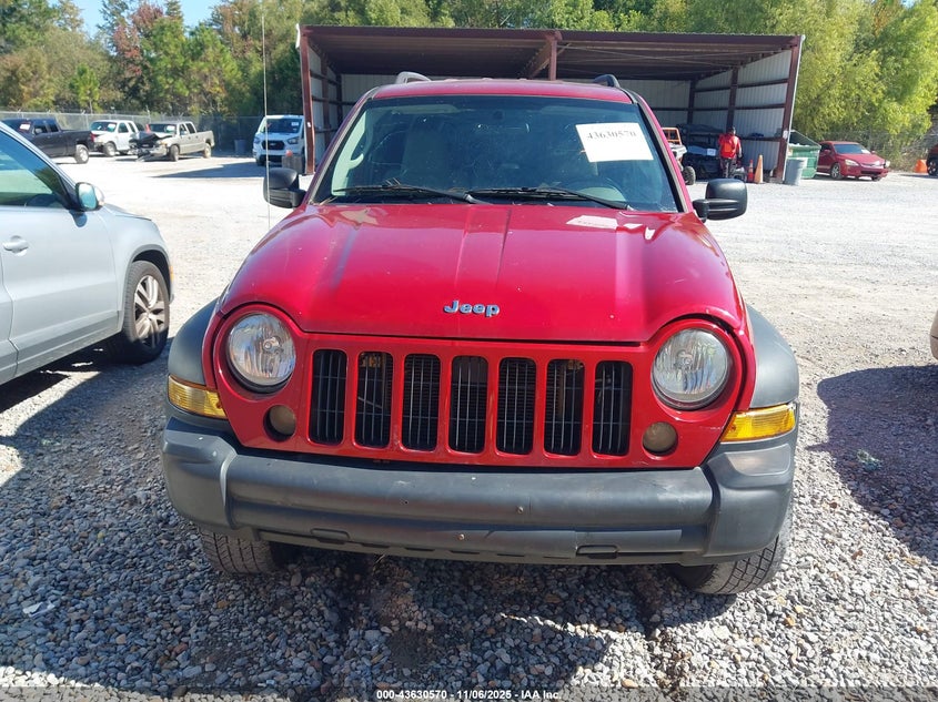 1J4GK48K17W541825 2007 JEEP LIBERTY (NORTH AMERICA) photo no. 6
