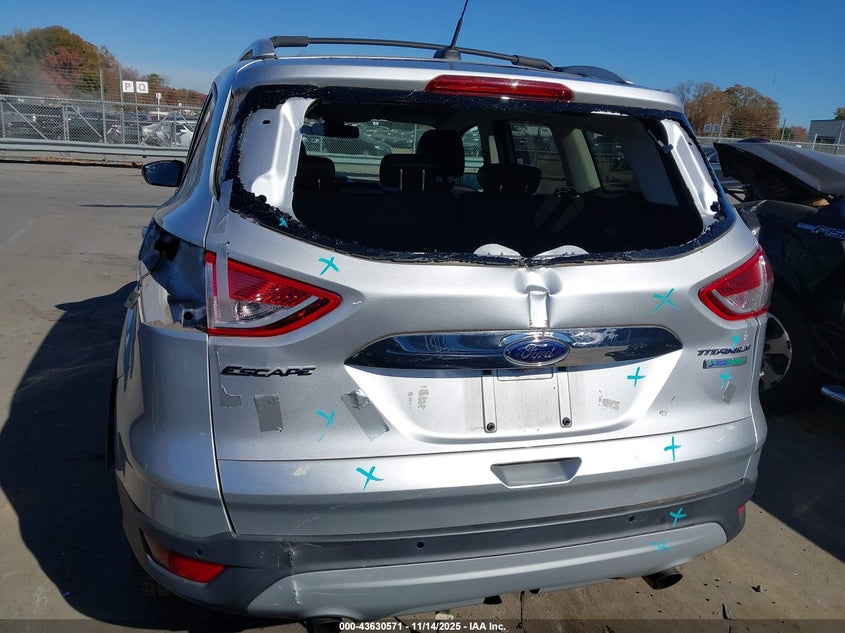 2014 Ford Escape Titanium VIN: 1FMCU0J98EUB23622 Lot: 43630571