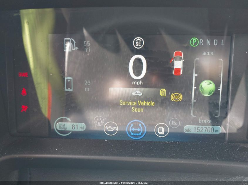 2013 Chevrolet Volt VIN: 1G1RF6E48DU146609 Lot: 43630588