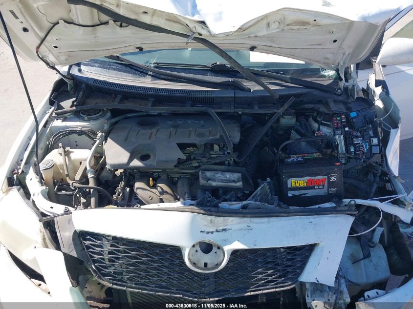 2009 Toyota Corolla Le VIN: JTDBL40E399062875 Lot: 43630618