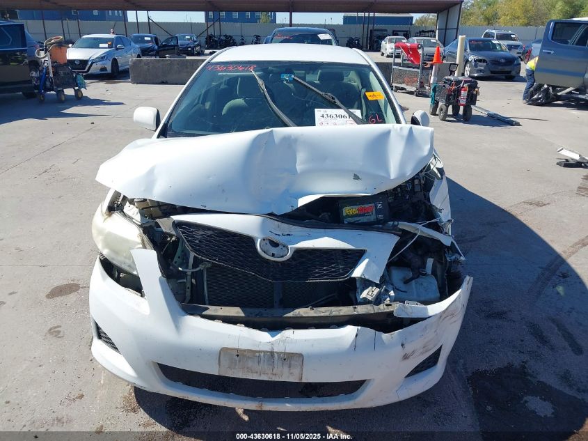 2009 Toyota Corolla Le VIN: JTDBL40E399062875 Lot: 43630618