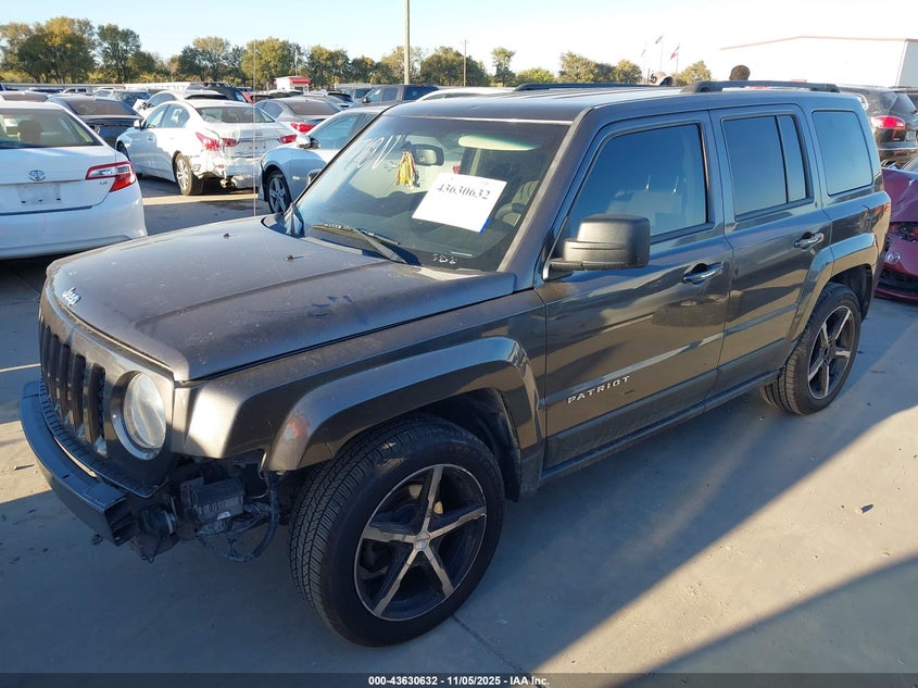 2016 JEEP PATRIOT SPORT 1C4NJPBA0GD722444