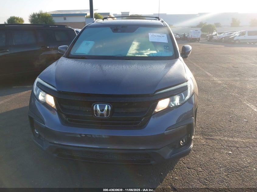 2021 Honda Pilot Awd Special Edition VIN: 5FNYF6H29MB098740 Lot: 43630639