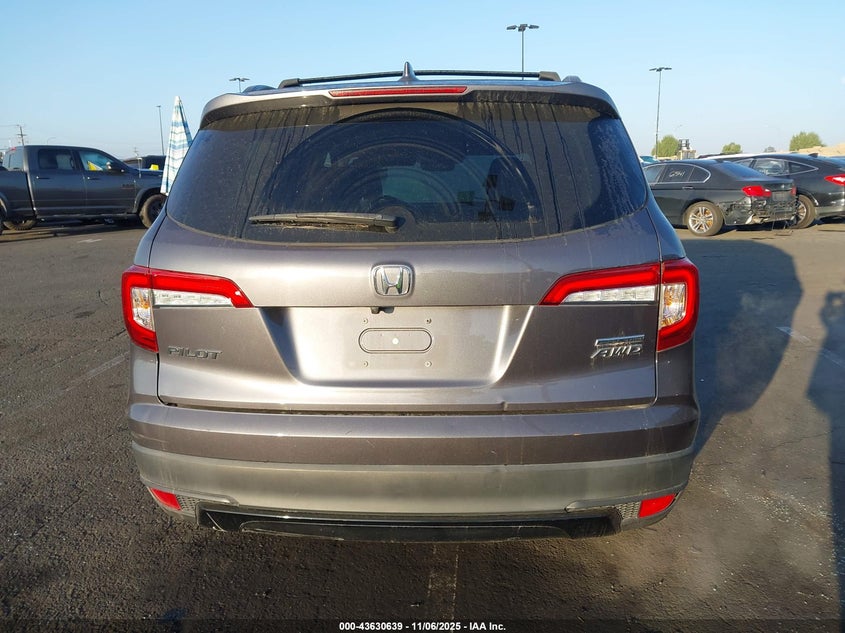 2021 Honda Pilot Awd Special Edition VIN: 5FNYF6H29MB098740 Lot: 43630639