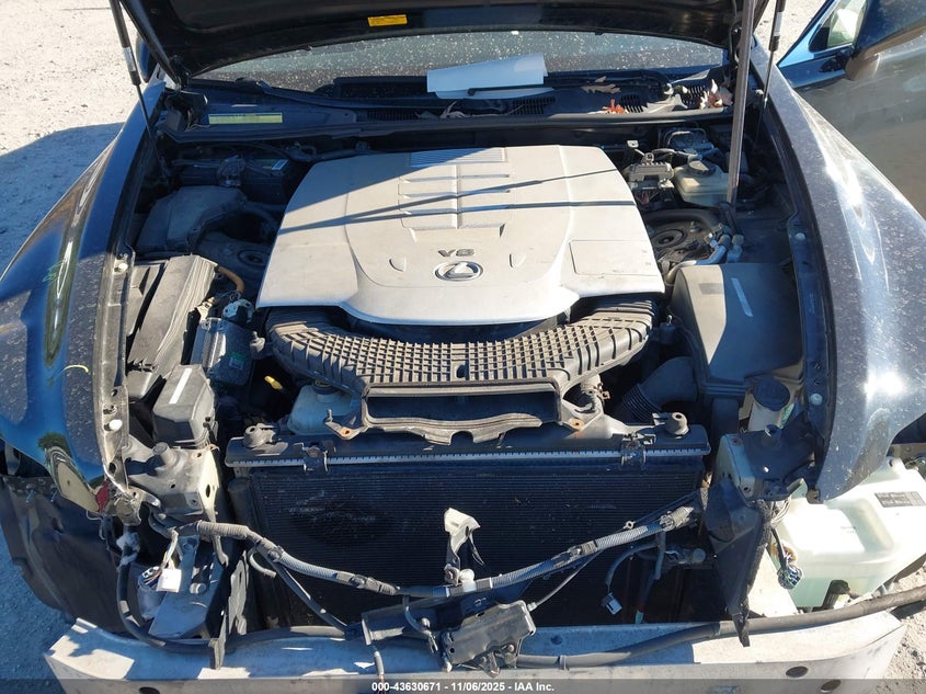 2008 Lexus Ls 460 VIN: JTHBL46F285059714 Lot: 43630671
