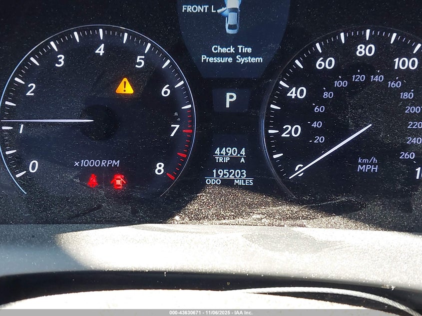 2008 Lexus Ls 460 VIN: JTHBL46F285059714 Lot: 43630671