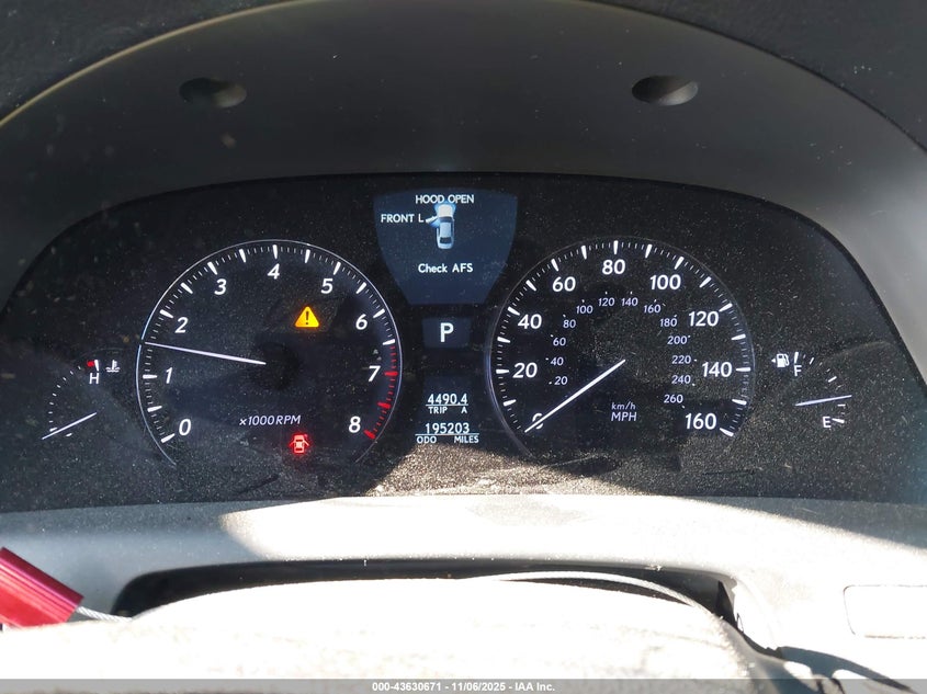 2008 Lexus Ls 460 VIN: JTHBL46F285059714 Lot: 43630671