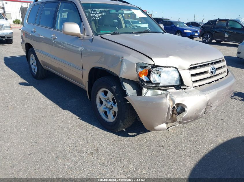 2004 Toyota Highlander VIN: JTEGD21A540098773 Lot: 43630684