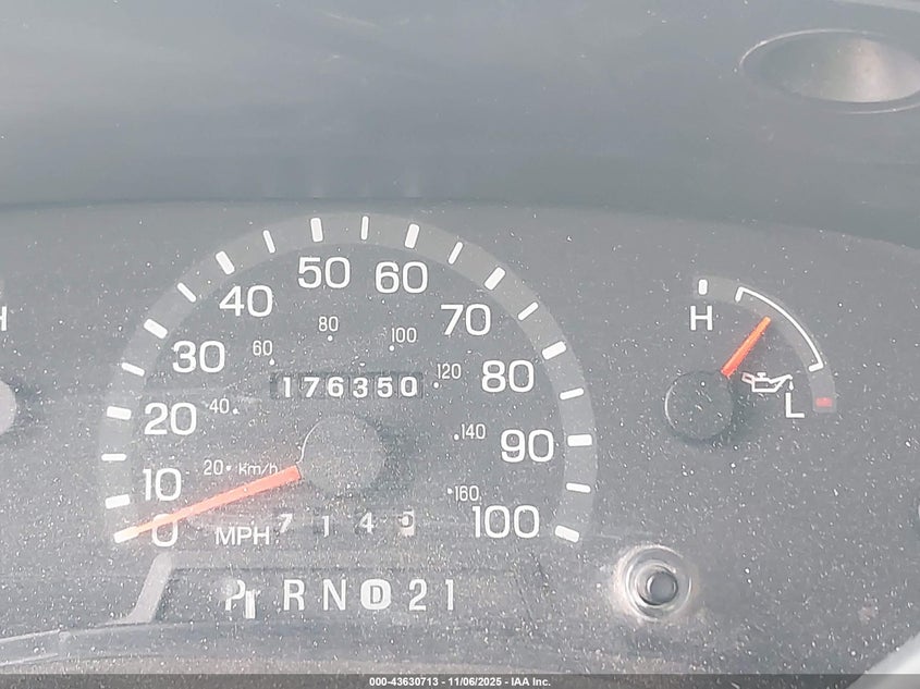 2000 Ford E-250 Commercial/Recreational VIN: 1FTNS24L7YHC02735 Lot: 43630713