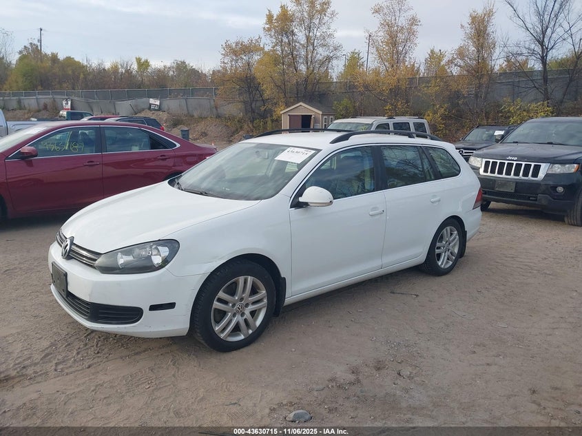 2014 VOLKSWAGEN JETTA SPORTWAGEN 2.0L TDI 3VWPL7AJ0EM620192