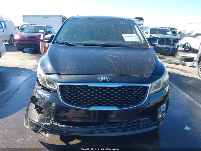 2016 KIA SEDONA EX KNDMC5C16G6148025