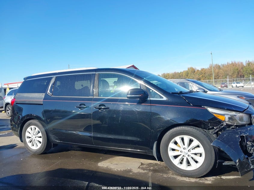 2016 KIA SEDONA EX KNDMC5C16G6148025