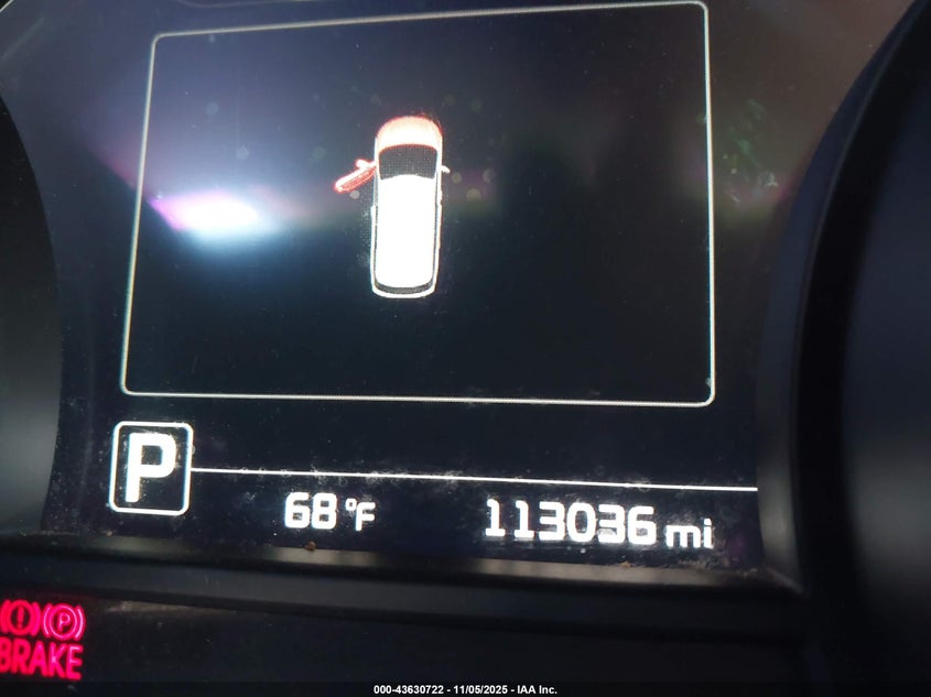 2016 KIA SEDONA EX KNDMC5C16G6148025