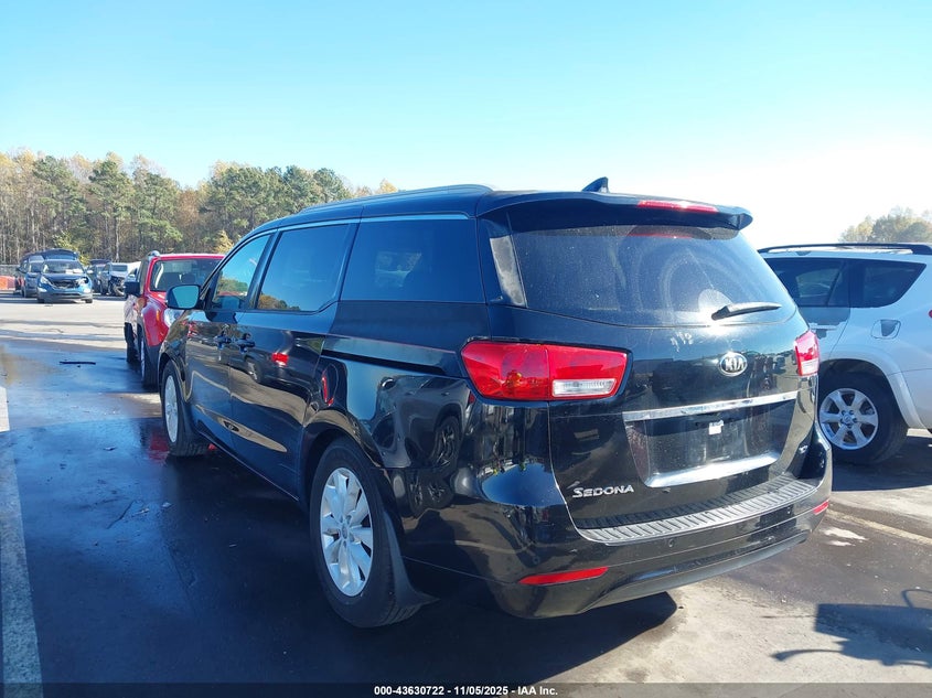 2016 KIA SEDONA EX KNDMC5C16G6148025
