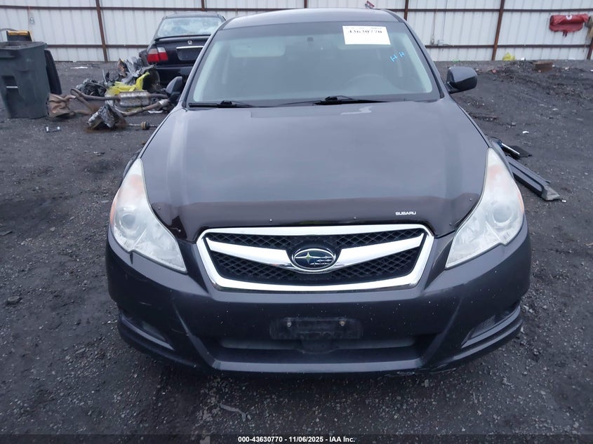 2012 Subaru Legacy 2.5I Limited VIN: 4S3BMBK61C3007536 Lot: 43630770