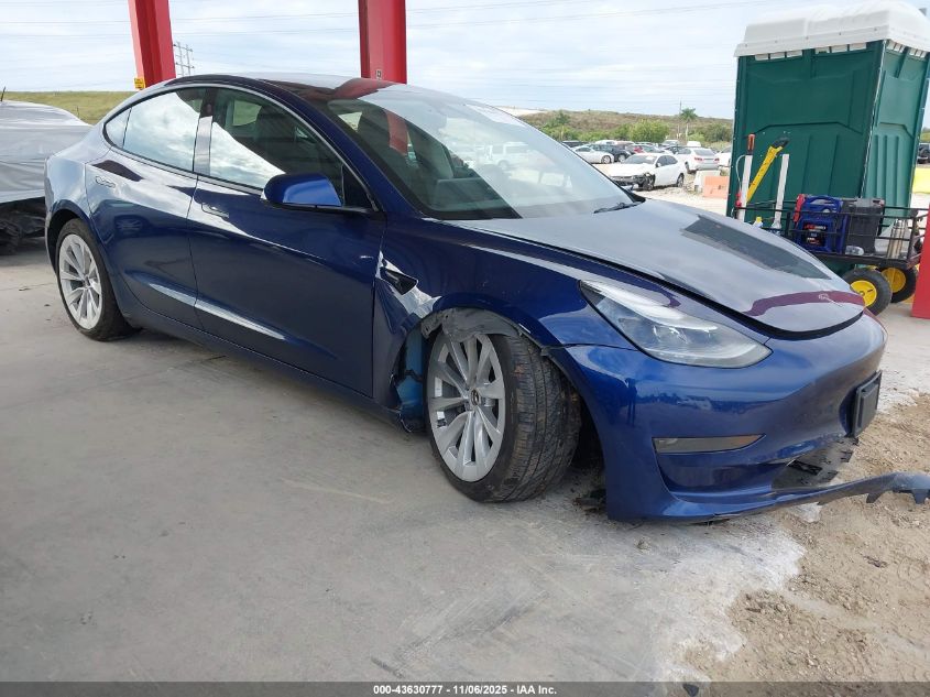 TESLA MODEL 3 REAR-WHEEL DRIVE