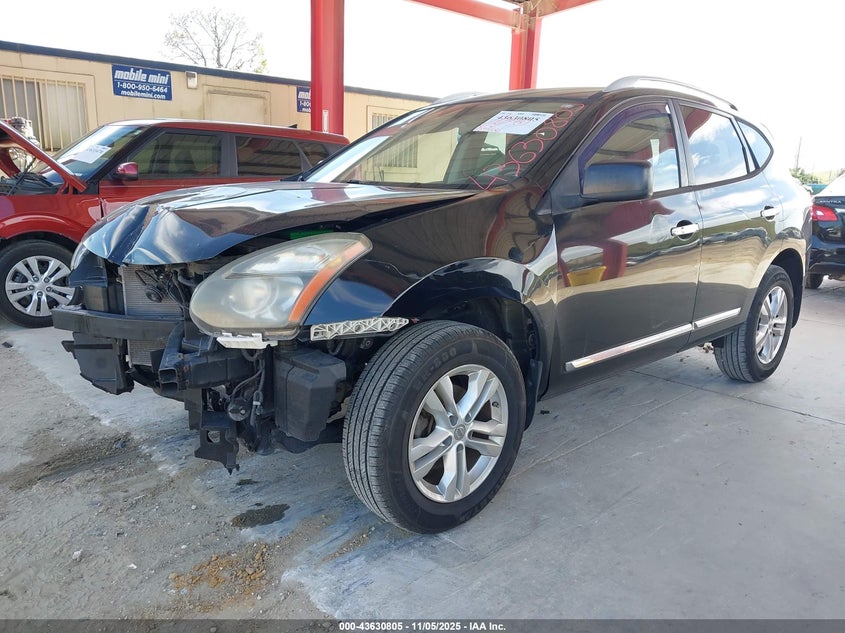 2015 Nissan Rogue Select S VIN: JN8AS5MT7FW661597 Lot: 43630805