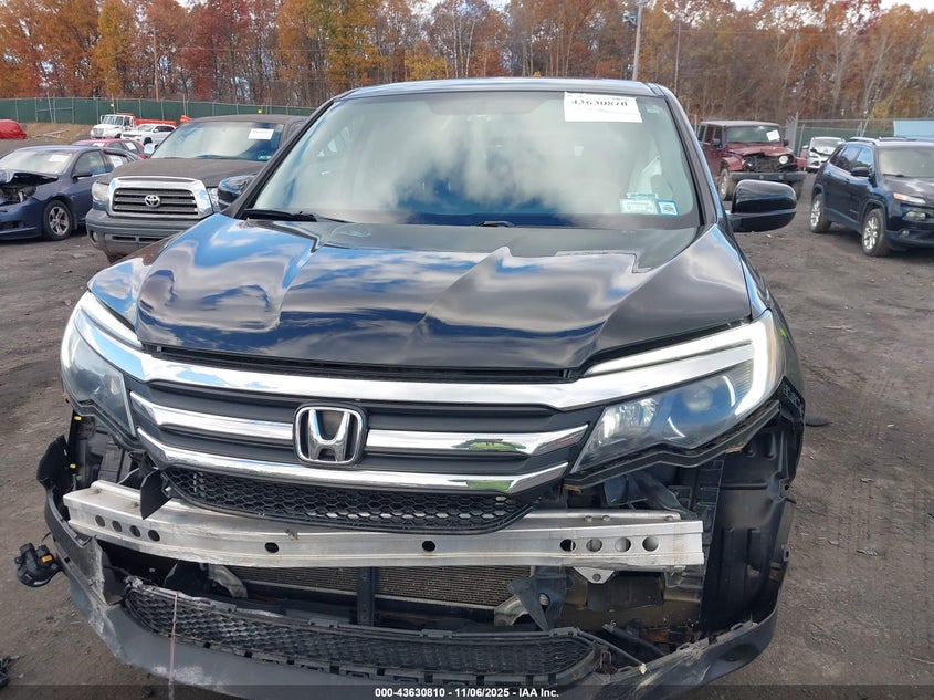 2017 HONDA PILOT EX-L - 5FNYF6H58HB037329