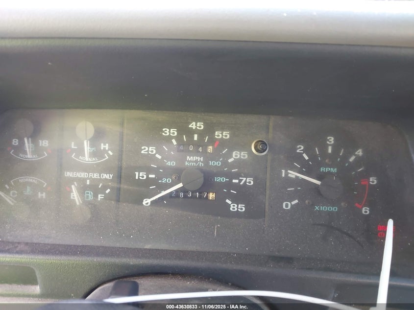 1993 Ford Explorer VIN: 1FMCU22X6PUB19192 Lot: 43630833