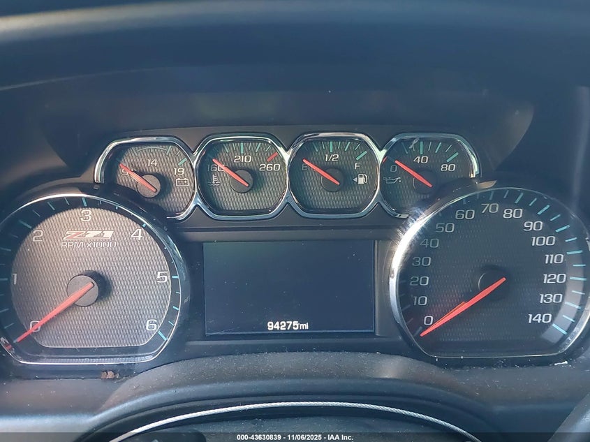 2016 CHEVROLET SILVERADO 1500 2LZ - 1GCVKSEC8GZ203481