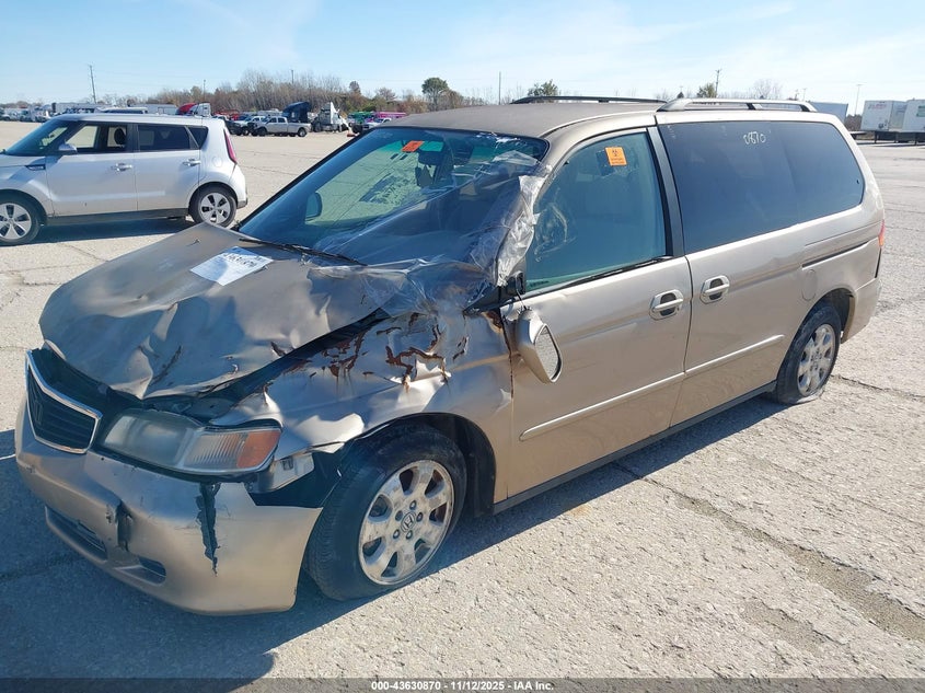 2002 Honda Odyssey Ex VIN: 2HKRL18632H547394 Lot: 43630870