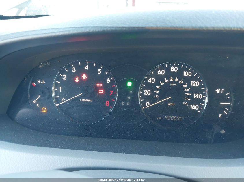 2005 Toyota Avalon Xls VIN: 4T1BK36B95U017257 Lot: 43630875