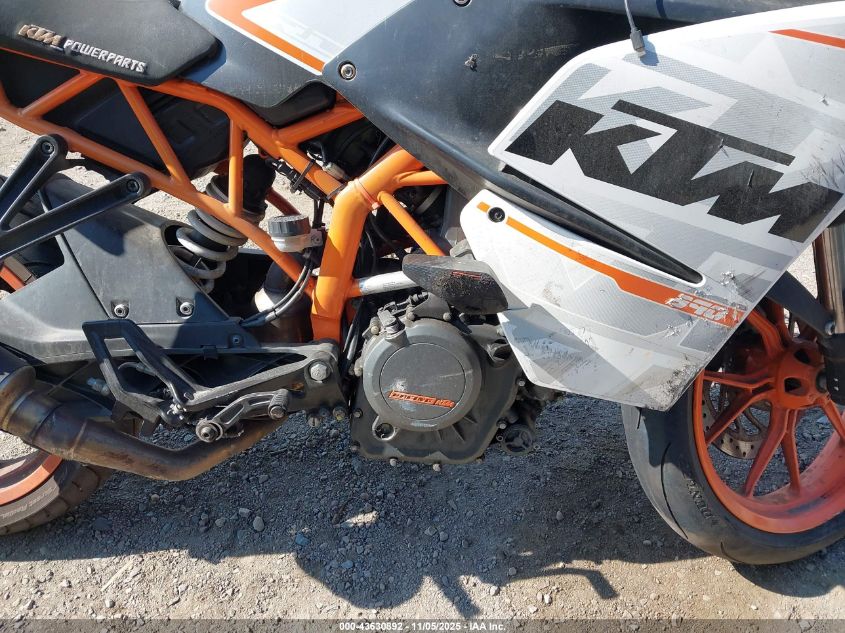 2015 Ktm 390 Duke VIN: MD2JYJ404FC217422 Lot: 43630892
