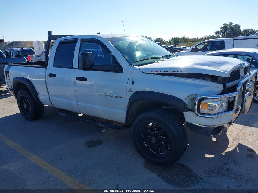 2003 Dodge Ram 2500 Slt/Laramie/St VIN: 3D7KA28C73G820193 Lot: 43630894