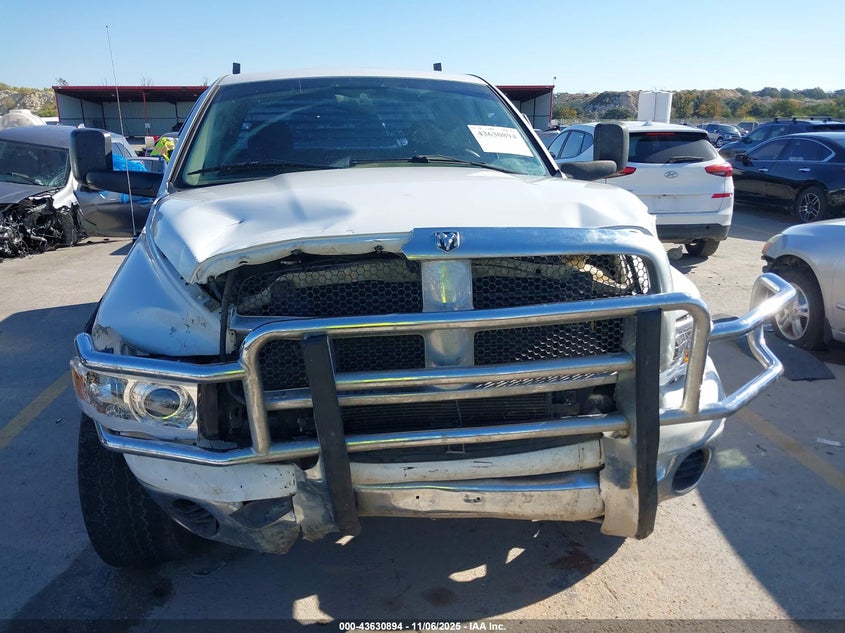 2003 Dodge Ram 2500 Slt/Laramie/St VIN: 3D7KA28C73G820193 Lot: 43630894