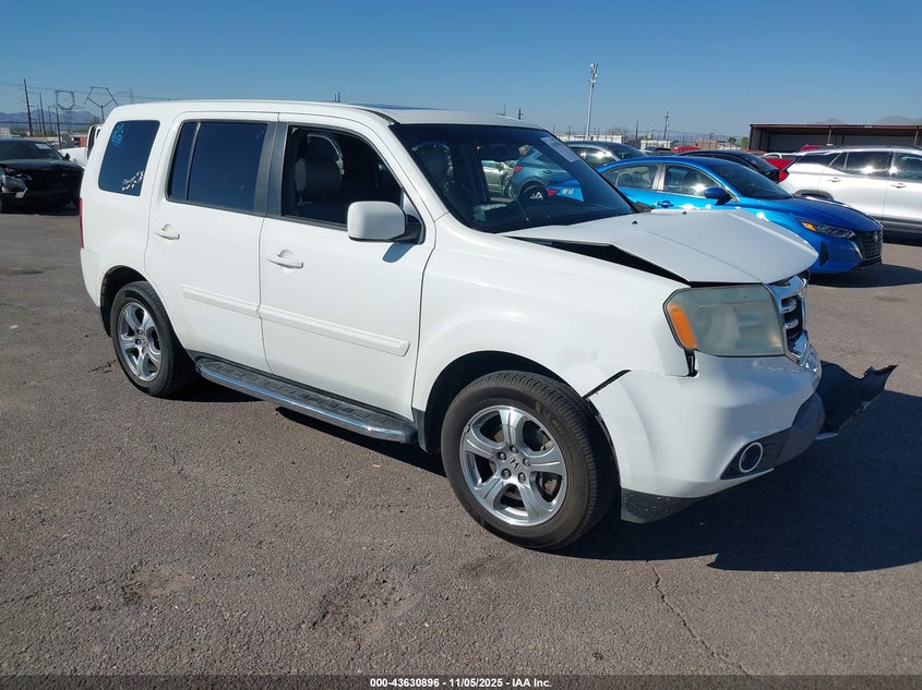 2013 HONDA PILOT EX-L - 5FNYF3H53DB025193