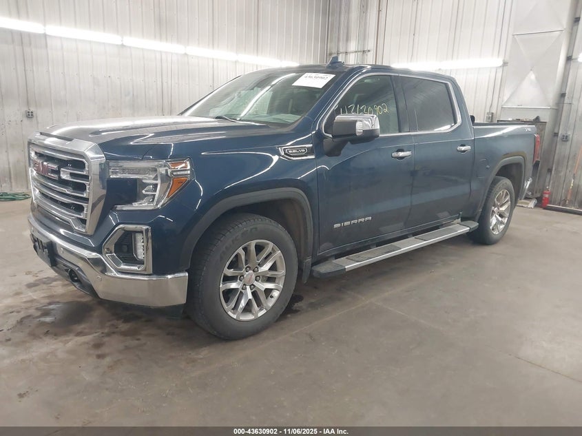 2019 GMC SIERRA 1500 SLT - 3GTU9DED1KG279922