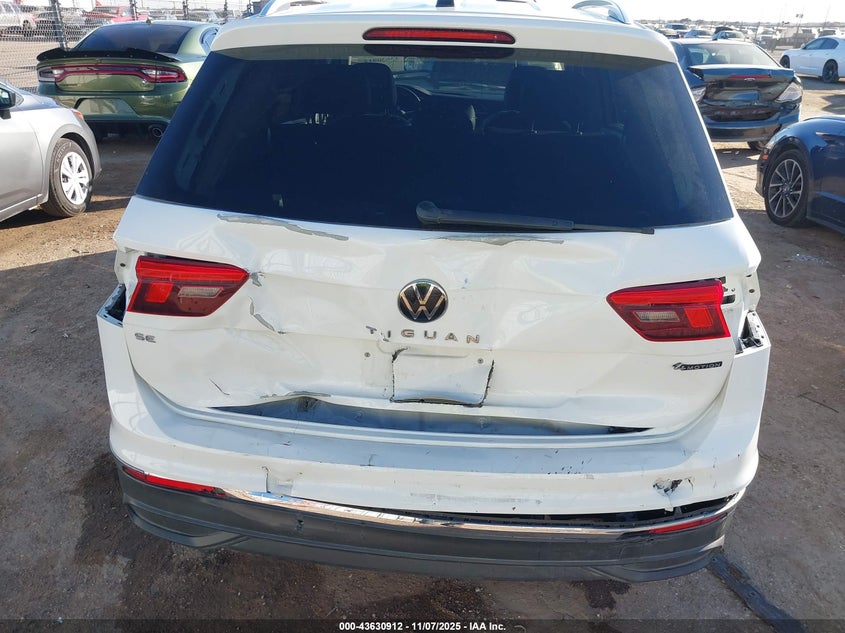 2022 VOLKSWAGEN TIGUAN 2.0T SE 3VV2B7AX1NM093320