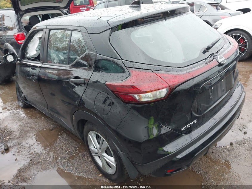 2022 NISSAN KICKS S 3N1CP5BV8NL518501