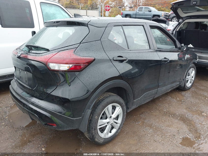 2022 NISSAN KICKS S 3N1CP5BV8NL518501