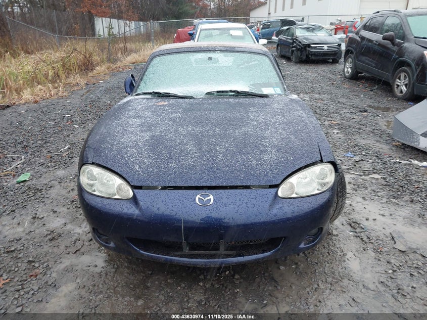 2004 Mazda Mx-5 Miata Ls VIN: JM1NB353840409132 Lot: 43630974