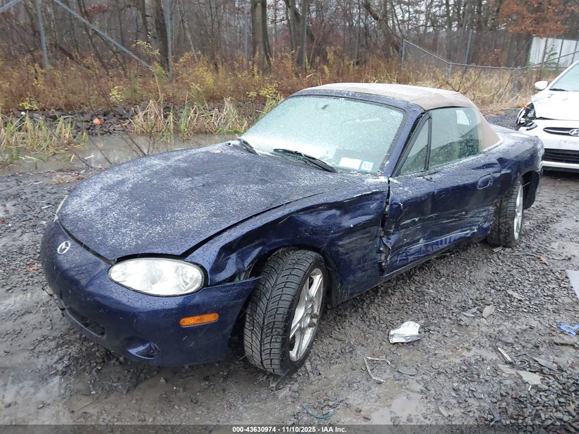 2004 Mazda Mx-5 Miata Ls VIN: JM1NB353840409132 Lot: 43630974