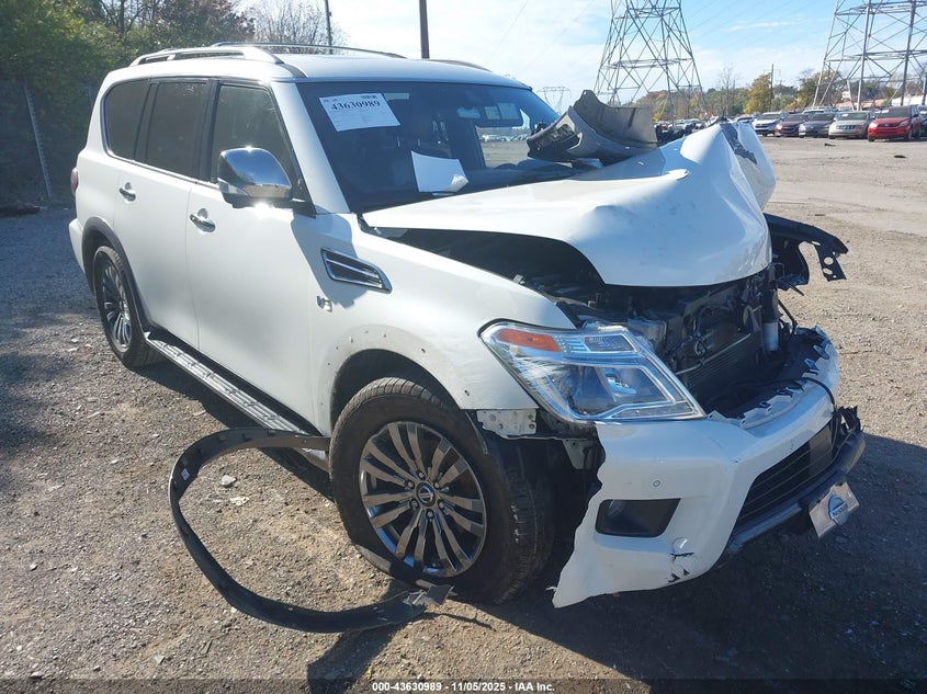 2018 Nissan Armada Platinum VIN: JN8AY2NE5J9734535 Lot: 43630989