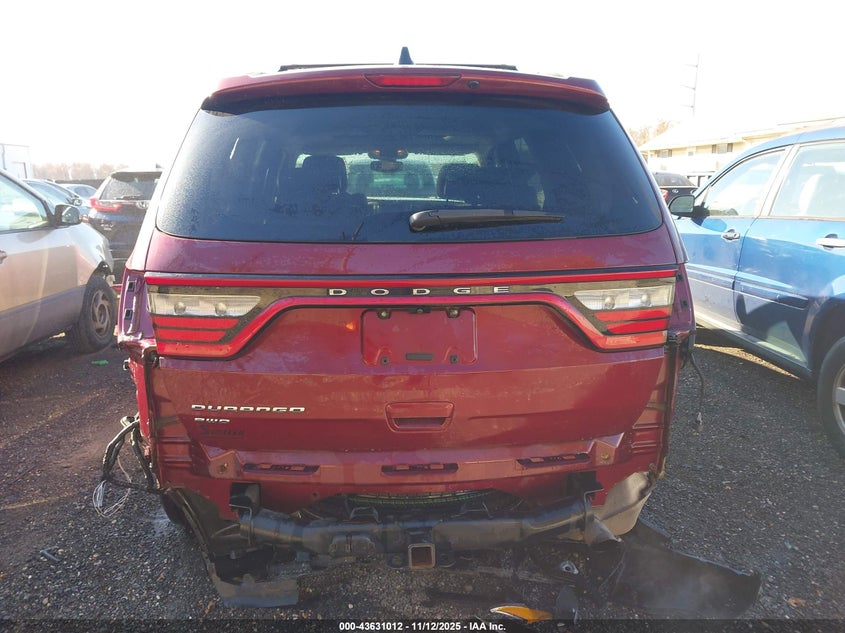 2017 DODGE DURANGO SXT AWD - 1C4RDJAGXHC839855