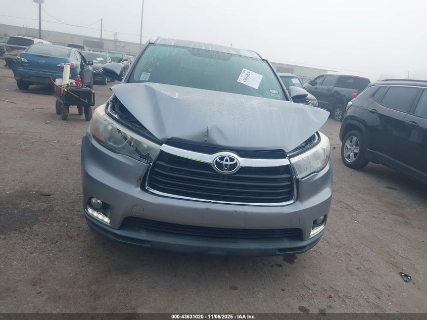 2015 TOYOTA HIGHLANDER LIMITED V6 - 5TDYKRFH1FS118336