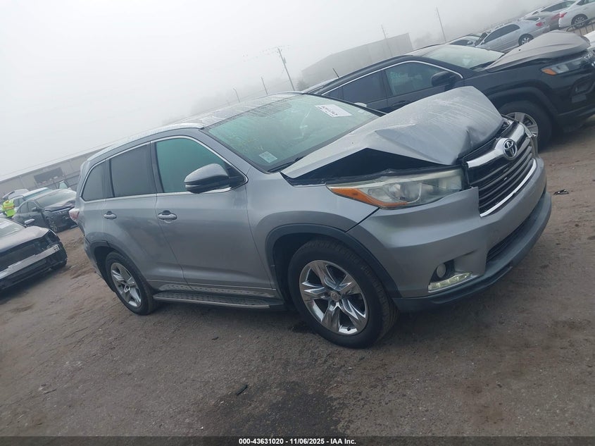 2015 TOYOTA HIGHLANDER LIMITED V6 - 5TDYKRFH1FS118336
