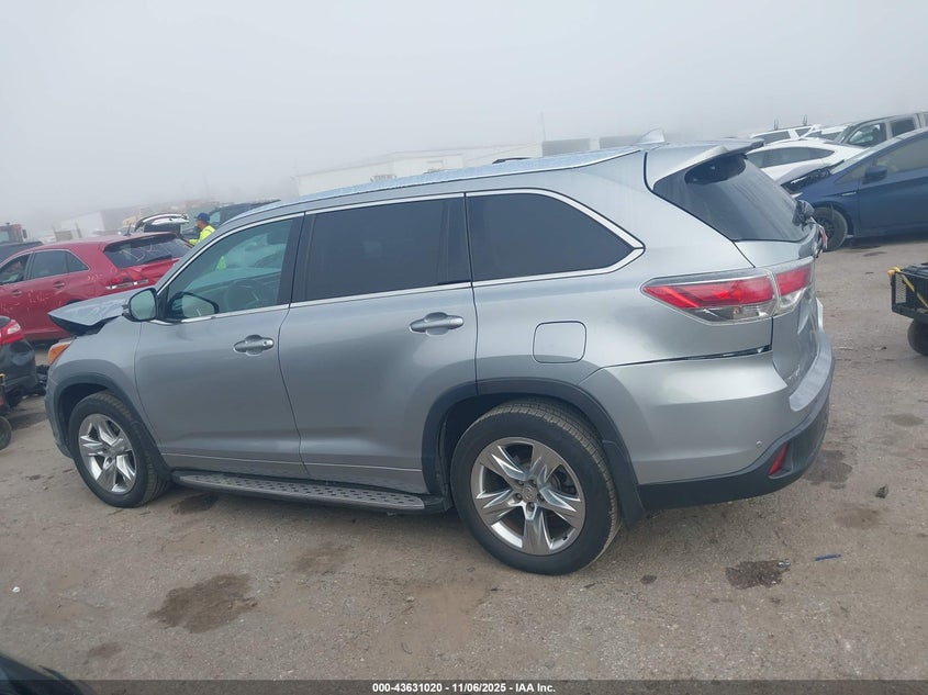 2015 TOYOTA HIGHLANDER LIMITED V6 - 5TDYKRFH1FS118336