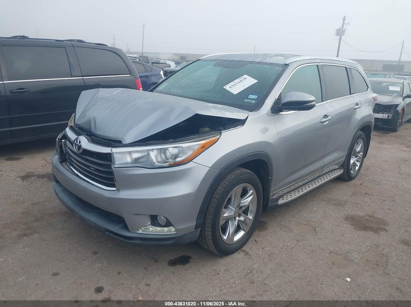 2015 TOYOTA HIGHLANDER LIMITED V6 - 5TDYKRFH1FS118336