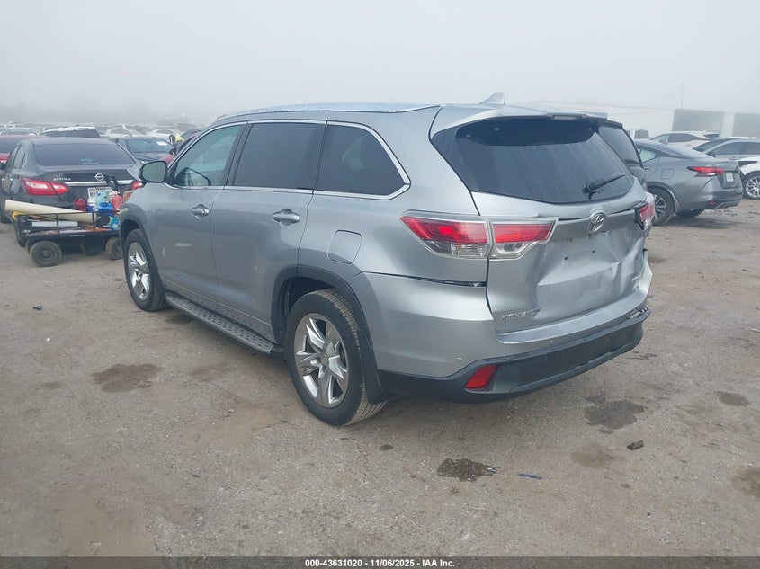 2015 TOYOTA HIGHLANDER LIMITED V6 - 5TDYKRFH1FS118336